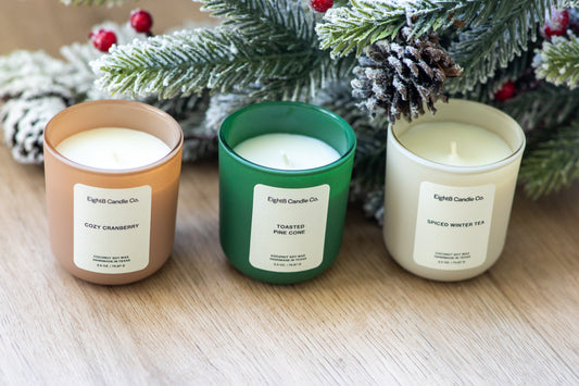 Winter Mini Candle Trio